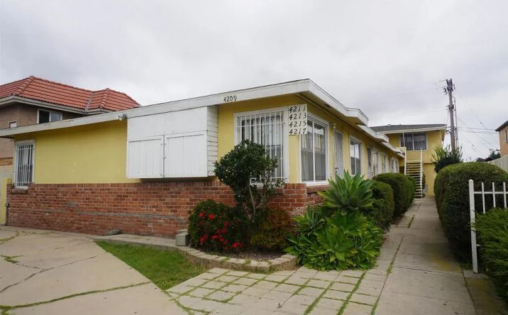 Pictures of Multifamily property located at 4209 Wilson Avenue, San Diego, CA 92104 for sales - image #1