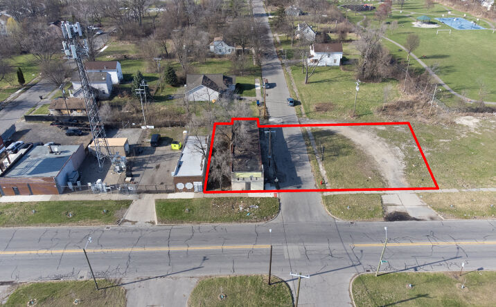 Pictures of Land, Retail property located at 20500 Schoolcraft, Detroit, MI 48226 for sales - image #1