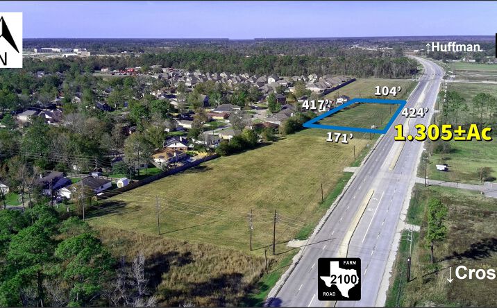 Pictures of Land property located at 17827 FM 2100, Crosby, TX 77532 for sales - image #1