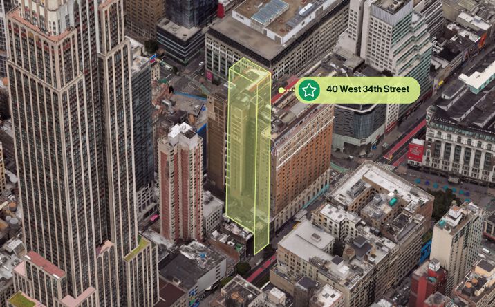 Pictures of Land property located at 40 W 34th St., New York, NY 10016 for sales - image #1