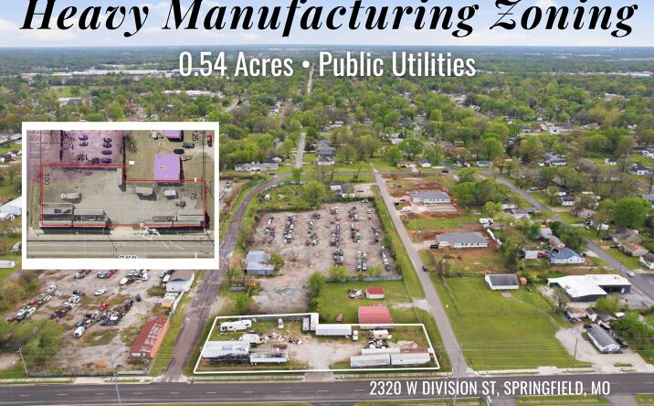 Pictures of Land property located at 2320 West Division Street, Springfield, MO 65802 for sales - image #1