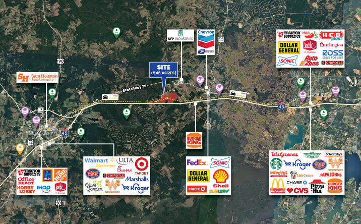 Pictures of Land property located at TBA Vick Spring Road, New Waverly, TX 77358 for sales - image #1