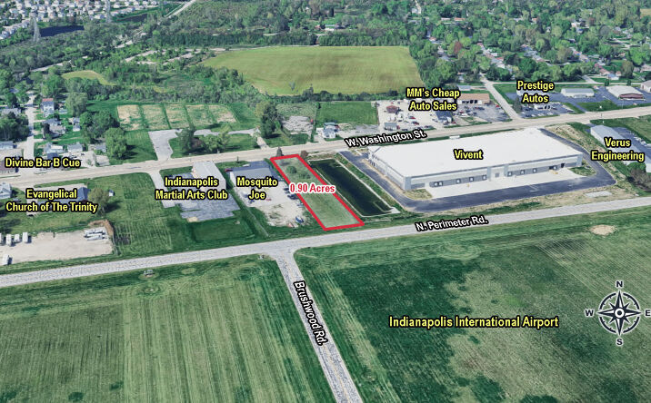 Pictures of Land property located at 8623 W Washington St, Indianapolis, IN 46231 for sales - image #1
