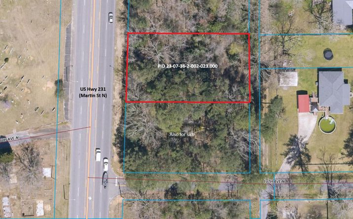 Pictures of Land property located at 10th Ave, Pell City, AL 35125 for sales - image #1