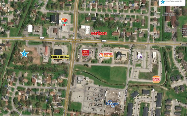 Pictures of Land property located at 6600 Greenwood Rd, Louisville, KY 40258 for sales - image #1