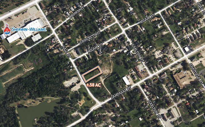 Pictures of Land property located at South Hall Street & W Milam Street, Ennis, TX 75119 for sales - image #1