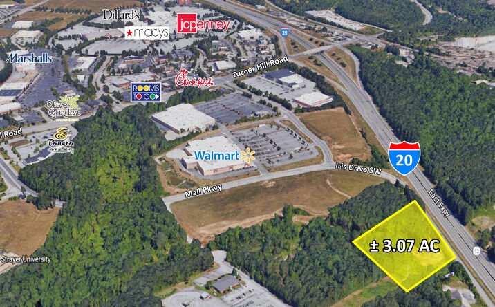 Pictures of Industrial, Land, Self Storage property located at 8489 I 20 East Access Rd, Lithonia, GA 30038 for sales - image #1