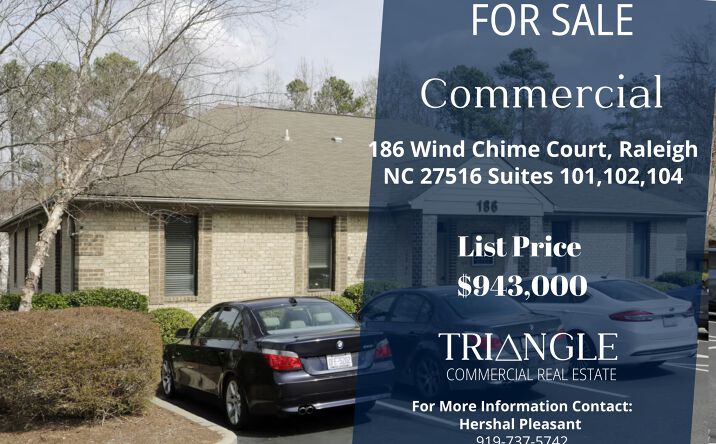 Pictures of Office property located at 186 Wind Chime Court, Raleigh, NC 27615 for sales - image #1
