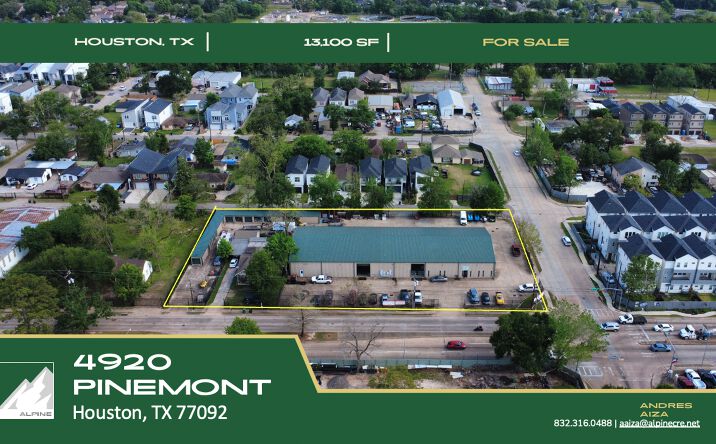 Pictures of Industrial property located at 4920 Pinemont Dr, Houston, TX 77092 for sales - image #1