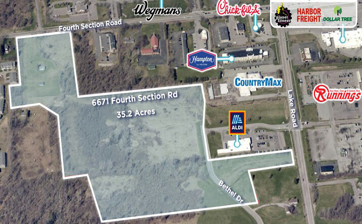 Pictures of Land property located at 6671 4th Section Rd, Brockport, NY 14420 for sales - image #1