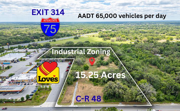 Pictures of Land property located at 2623 West C 48, Bushnell, FL 33513 for sales - image #1