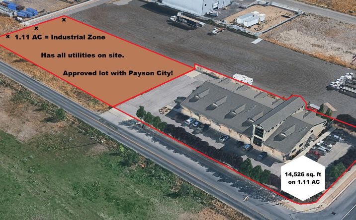 Pictures of Industrial, Mixed Use, Land property located at 58 1100 West, Payson, UT 84651 for sales - image #1