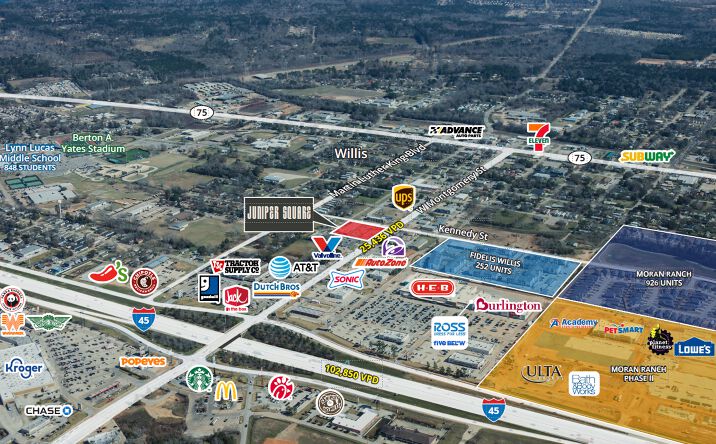 Pictures of Retail property located at 702 FM 1097, Willis, TX 77378 for sales - image #1