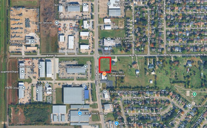 Pictures of Land property located at 2219 Underwood Rd, La Porte, TX 77571 for sales - image #1