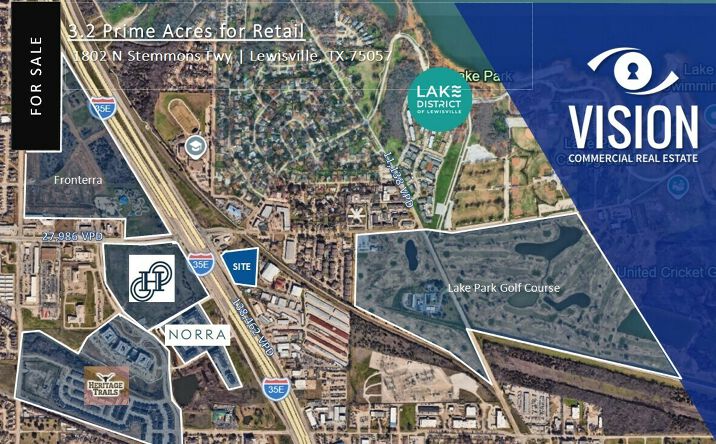Pictures of Land property located at 1802 North Stemmons Freeway, Lewisville, TX 75067 for sales - image #1