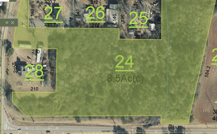 Pictures of Land property located at Railroad Avenue, Eastaboga, AL 36260 for sales - image #1