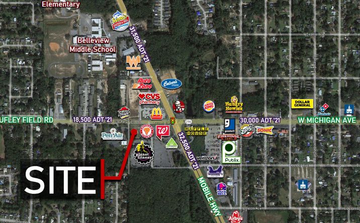 Pictures of Land property located at 4515 Saufley Field Rd, Pensacola, FL 32526 for sales - image #1