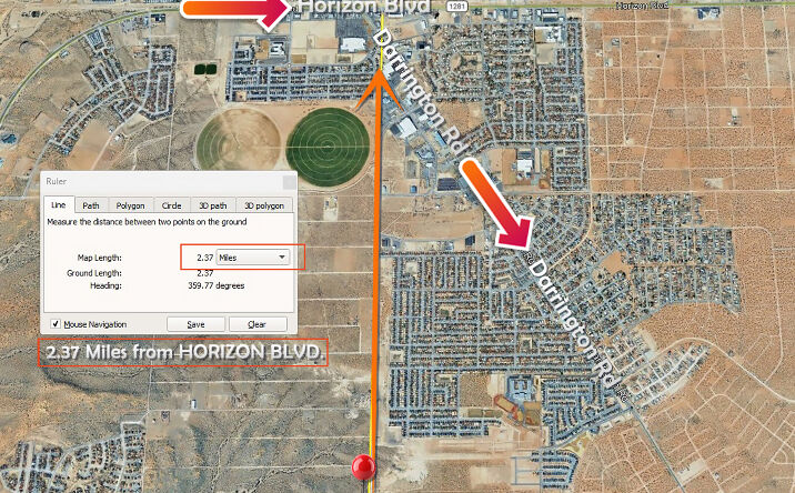 Pictures of Land property located at Kenazo Dr, Horizon City, TX 79928 for sales - image #1