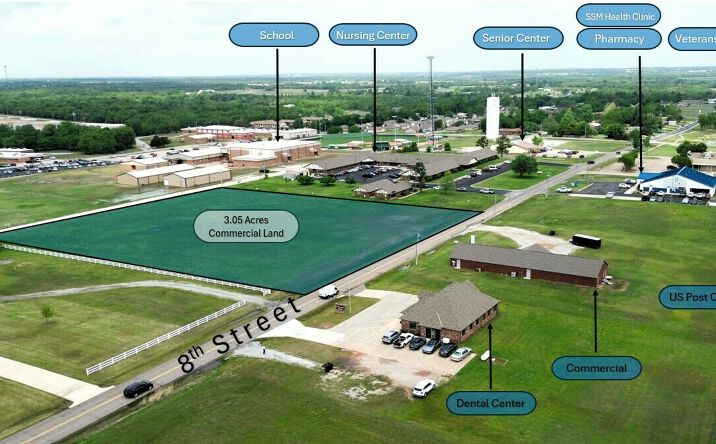 Pictures of Land property located at South 8th Street, McLoud, OK 74851 for sales - image #1