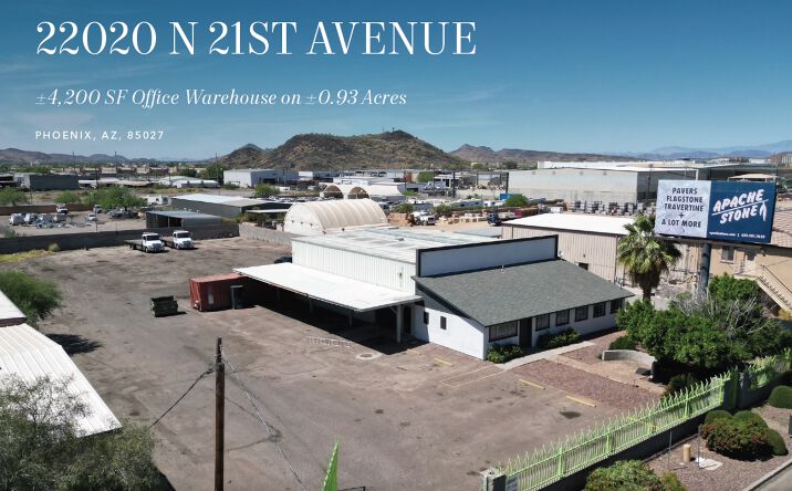 Pictures of Industrial property located at 22020 N 21st Ave, Phoenix, AZ 85027 for sales - image #1