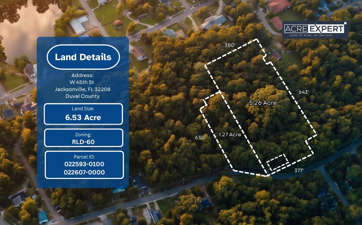 Pictures of Land property located at West 45th Street, Jacksonville, FL 32208 for sales - image #1