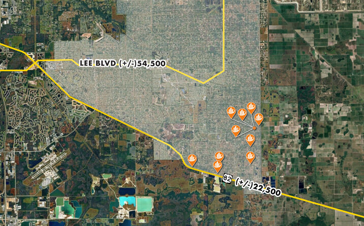 Pictures of Land property located at Lehigh Acres, Lehigh Acres, FL 33974 for sales - image #1