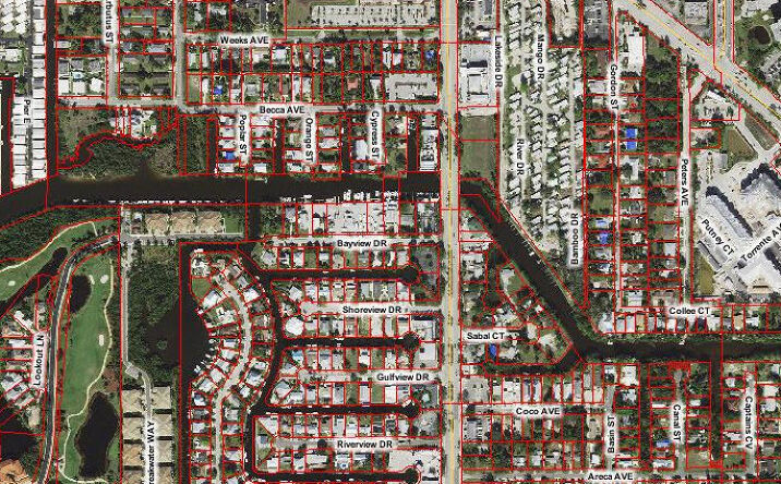 Pictures of Land property located at Lakeview Drive off Bayshore Drive, Naples, FL 34112 for sales - image #1