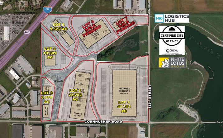Pictures of Industrial property located at 132nd & Cornhusker Road, Omaha, NE 68138 for sales - image #1