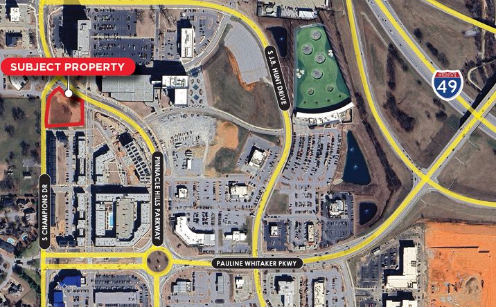 Pictures of Land property located at S Pinnacle Hills Pkwy, Rogers, AR 72758 for sales - image #1