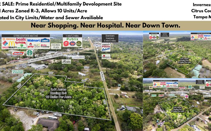 Pictures of Land property located at 2322 West Main Street, Inverness, FL 34452 for sales - image #1