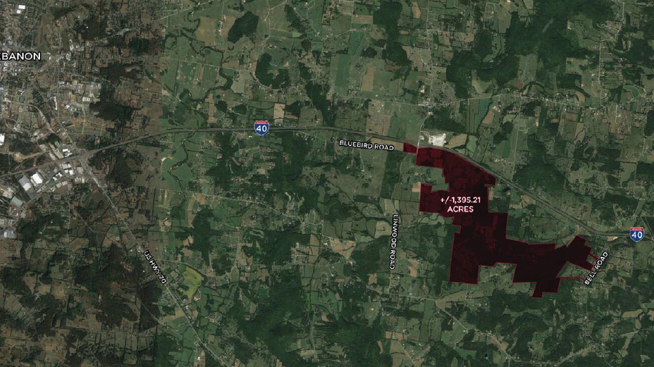 Pictures of Land property located at Exit 245 at Linwood Road, Lebanon, TN 37090 for sales - image #1
