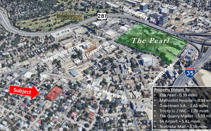 Pictures of Mixed Use, Multifamily, Office property located at 611 E Myrtle St, San Antonio, TX 78212 for sales - image #1
