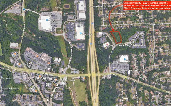 Pictures of Multifamily, Office, Industrial, Mixed Use, Land property located at Cascade Parkway, Atlanta, GA 30311 for sales - image #1