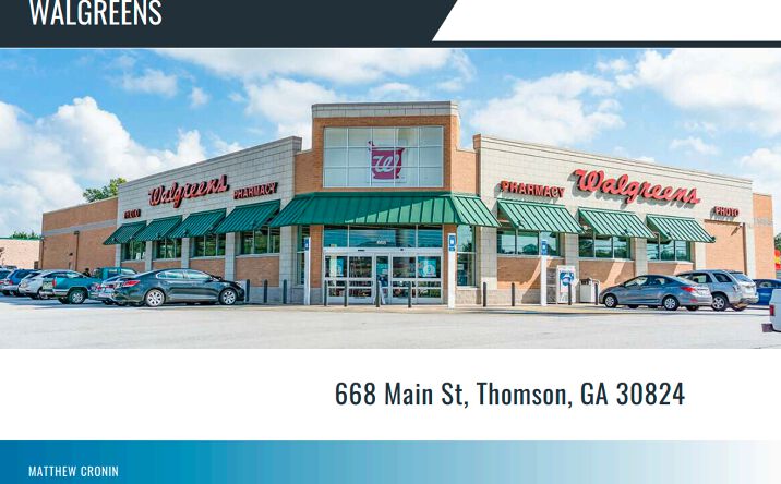 Pictures of Retail property located at 668 Main St, Thomson, GA 30824 for sales - image #1