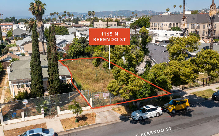 Pictures of Land property located at 1164 N Berendo St, Los Angeles, CA 90029 for sales - image #1