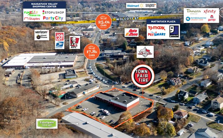 Pictures of Retail property located at 461 Lakewood Rd, Waterbury, CT 06704 for sales - image #1