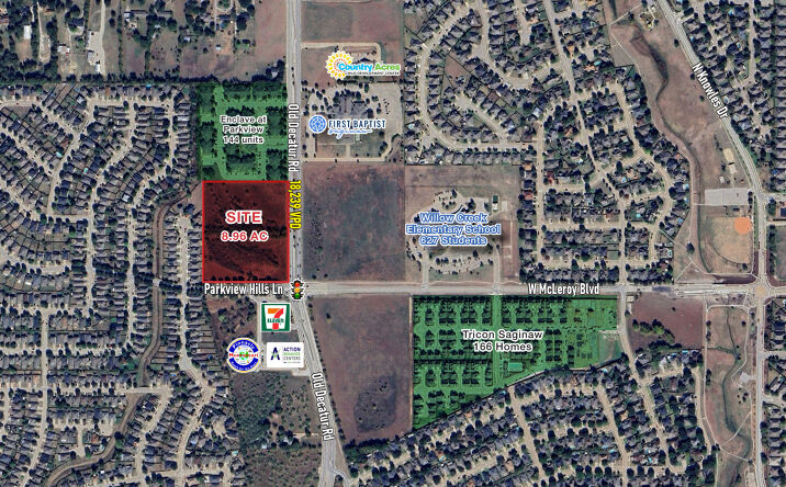 Pictures of Land property located at 6801 Old Decatur Rd., Fort Worth, TX 76179 for sales - image #1