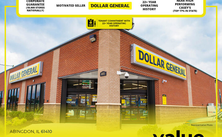 Pictures of Retail property located at 505 South Commercial Drive, Abingdon, IL 61410 for sales - image #1