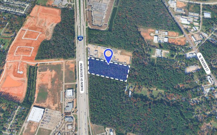Pictures of Land property located at Interstate 45 N, Conroe, TX 77304 for sales - image #1