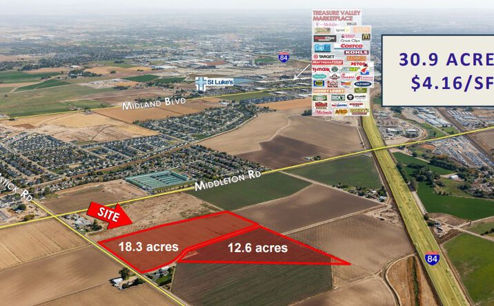 Pictures of Land property located at Ustick & Middleton, Caldwell, ID 83607 for sales - image #1