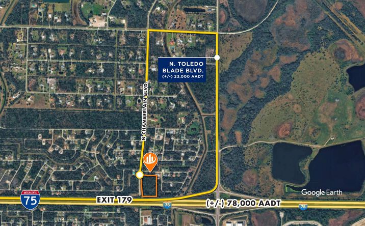 Pictures of Land property located at 5000 N Chamberlain Blvd, North Port, FL 34286 for sales - image #1