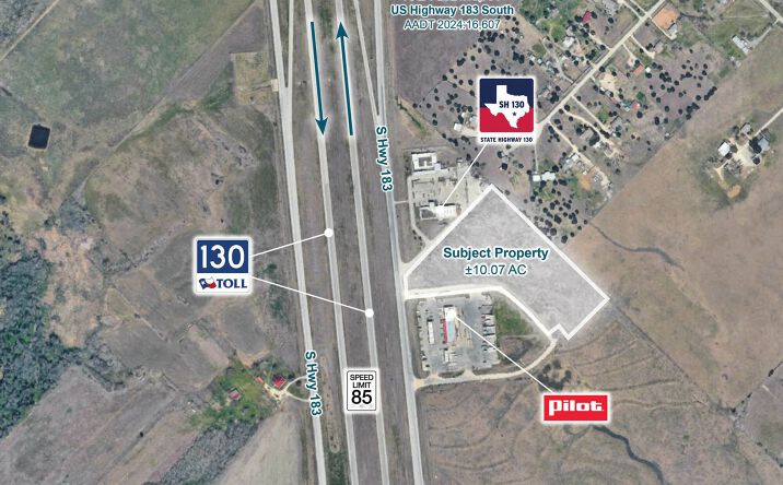 Pictures of Land property located at N Hwy 183, Buda, TX 78610 for sales - image #1