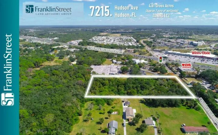 Pictures of Land property located at 7215 Hudson Ave, Hudson, FL 34667 for sales - image #1