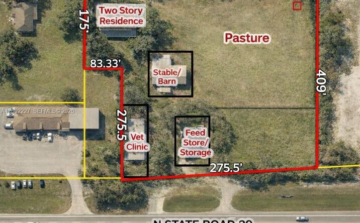 Pictures of Special Purpose, Office, Retail property located at 1095 N State Road 29, La Belle, FL 33935 for sales - image #1