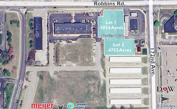 Pictures of Retail, Land property located at 17222 & 17224 Robbins Road, Grand Haven, MI 49417 for sales - image #1