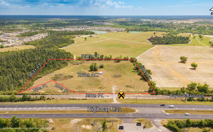 Pictures of Land property located at 6804 US-231, Panama City, FL 32404 for sales - image #1