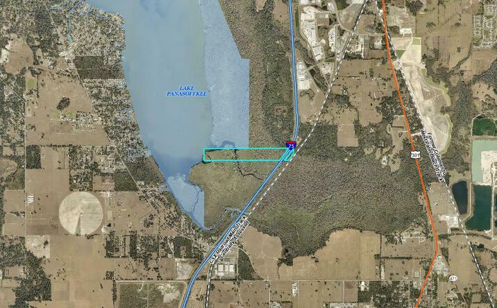 Pictures of Land property located at Lake Panasoffkee, Lake Panasoffkee, FL 33538 for sales - image #1
