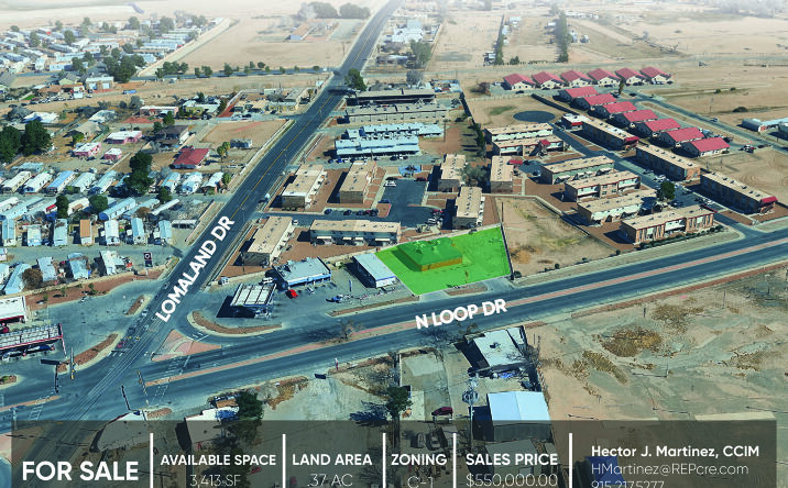 Pictures of Retail property located at 8227 N Loop Dr, El Paso, TX 79907 for sales - image #1