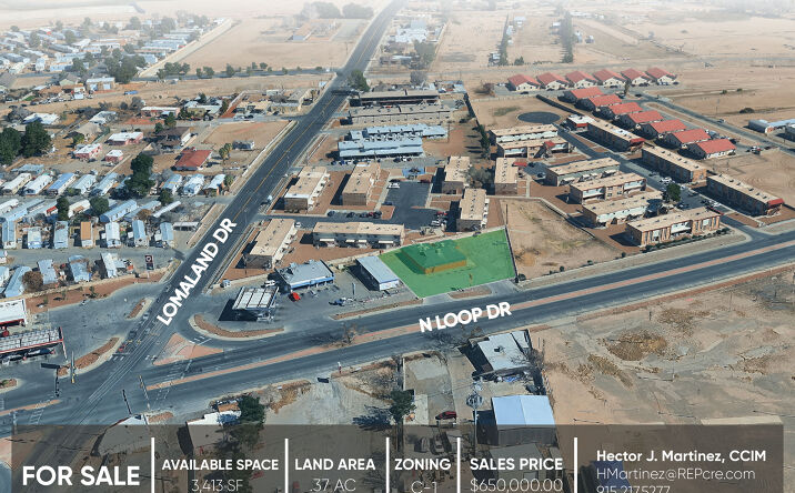 Pictures of Retail property located at 8227 N Loop Dr, El Paso, TX 79907 for sales - image #1