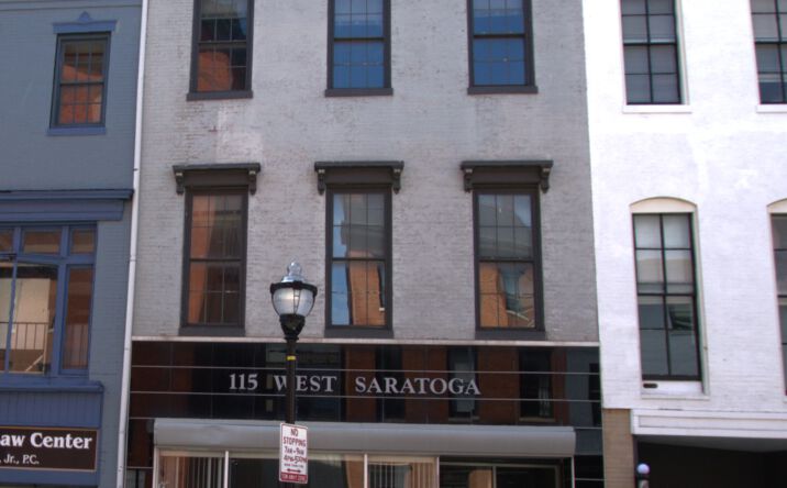 Pictures of Office property located at 115 W Saratoga St, Baltimore, MD 21201 for sales - image #1